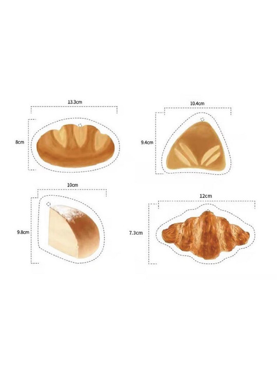 Dishwashing sponge that look like croissants