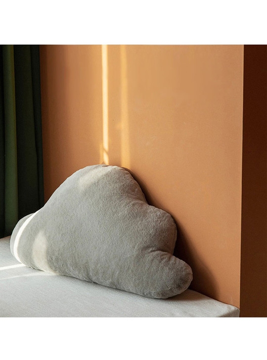 Take a nap in the clouds - cloud shape cushion "Biscuit". Soft, fluffy, and cuddly for ultimate comfort. Adds a touch of whimsy and sophistication to your home.