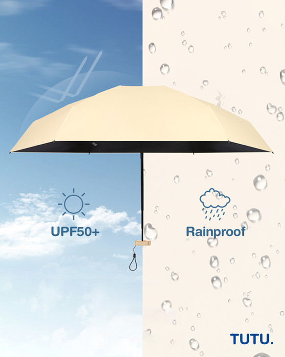 "Carte" Sand Pocket Mini Umbrella