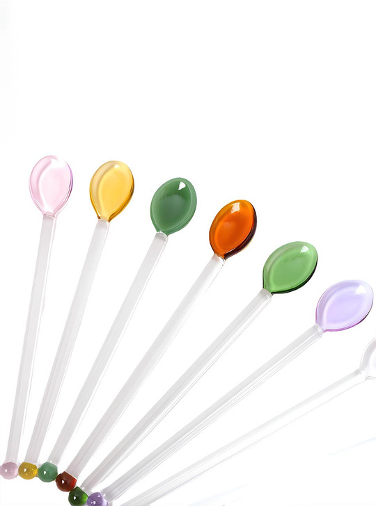 "Bonbon" Colourful Glass Spoon