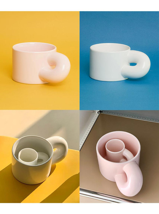 "Macaroni" Chunky Large Fun Mug