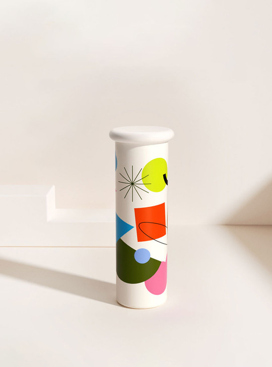 "Abstract" Art Stainless Steel Insulated Bottle