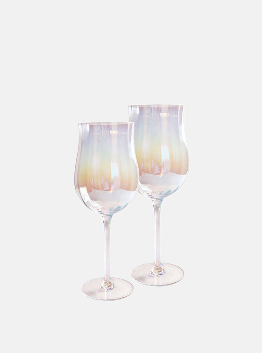 "Petal" Classic Ripple Wine Glass