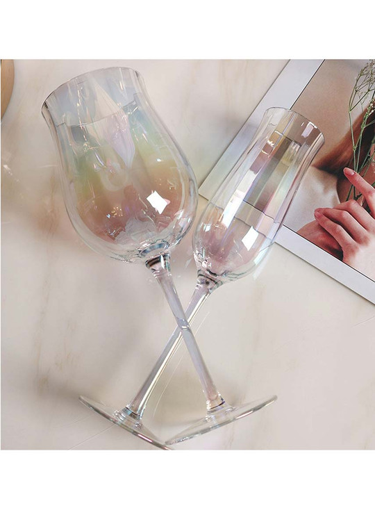 "Petal" Classic Ripple Flute Glass