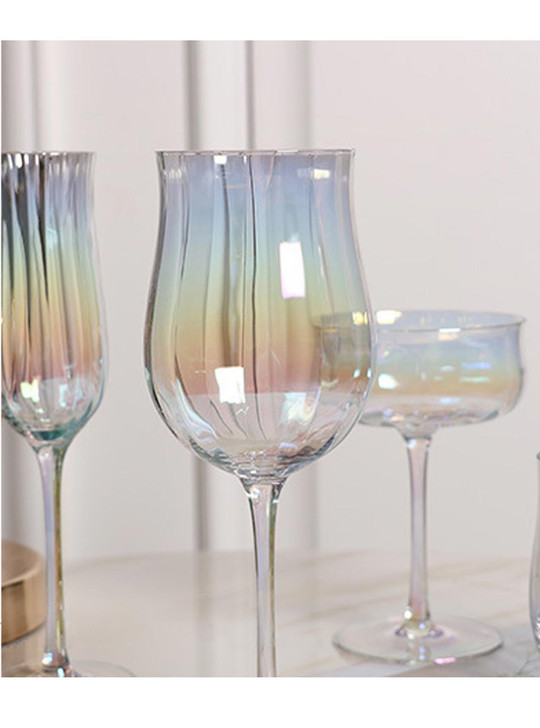"Petal" Classic Ripple Coupe Glass