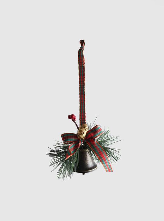 Luxe Christmas Tree Black Bell Ornaments
