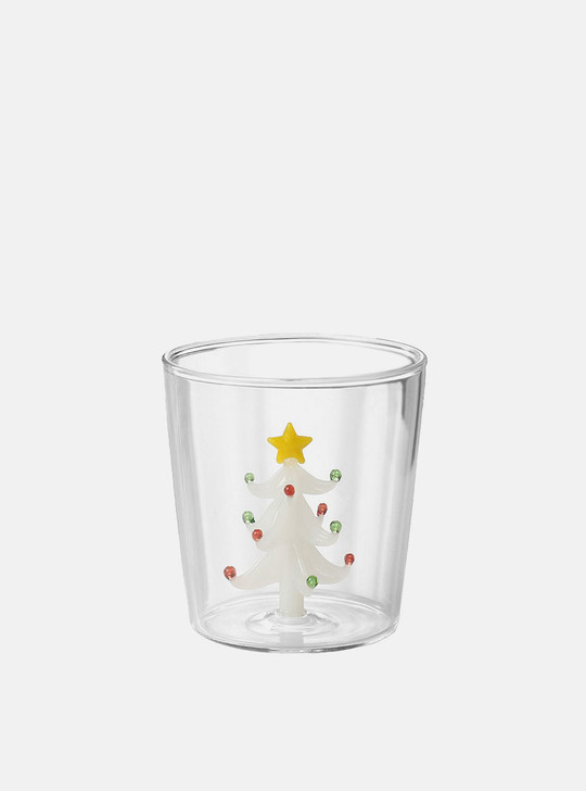 "Arbre" White Christmas Tree Tumbler