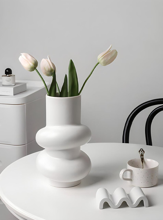 "Michelin" vase: a unique and playful addition to any room.