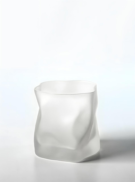 "Dansante" Matte Dansing Crystal Tumbler (A Pair)