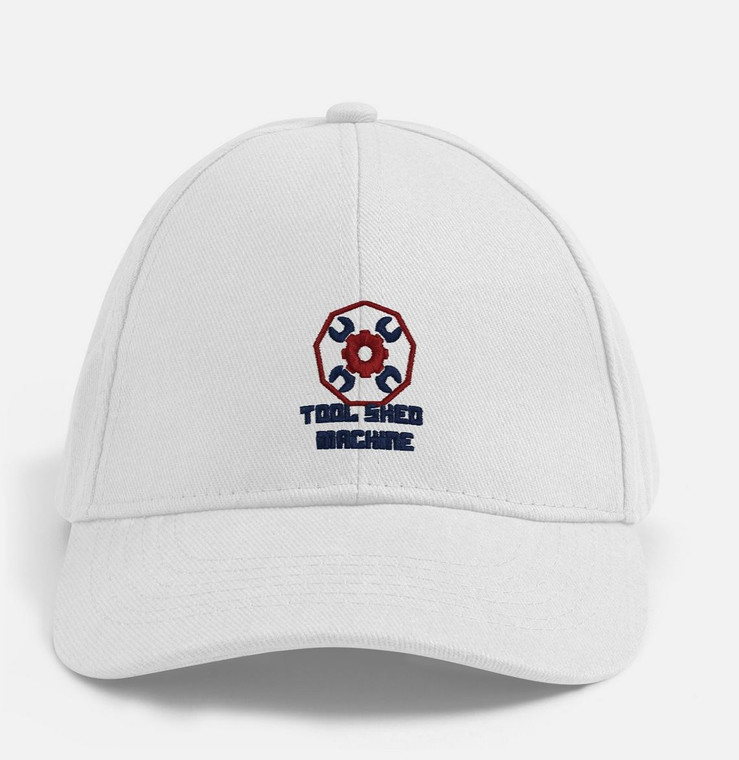 Tool Shed Machine Logo Stretch Fit Cap