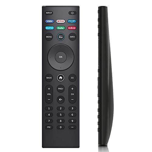 XRT140 Replace Remote Control fit for Vizio Smart TV HDTV V Series V705-H3 V405-h9 V505-h9 V655-h4 V555-H1 V605-H3 V655-H9 V405-H19 V435-H1 V435-H11 V505-H19 M50Q7-H1 M55Q7-H1 M55Q8-H1 M65Q7-H1