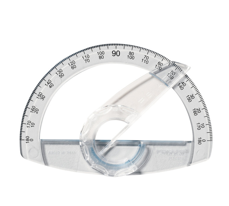 School Smart 12-Inch Classroom Protractor - The Ultimate Tool for Precise Angle Measurement!