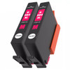 2x HP original genuine 903XL magenta ink cartridges T6M07AE