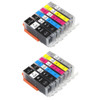 2x Canon PGI530 Black CLI531 black clayn magenta yellow grey Compatible Ink Cartridge for TS8750 TS8751 Printers 6117C001 6118C001 6119C001 6120C001 6122C001 6121C001 2x Canon PGI530 Black CLI531 black clayn magenta yellow grey Compatible Ink Cartridge for TS8750 TS8751 Printers 6117C001 6118C001 6119C001 6120C001 6122C001 6121C001