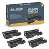 4x Ink Jungle Brother DR3400 drum unit for Brother Brother DCP-L5500DN, Brother DCP-L6600DW, Brother HL-L5000D, Brother HL-L5050DN, Brother HL-L5100DN, Brother HL-L5100DNT, Brother HL-L5200DW, Brother HL-L5200DWT, Brother HL-L6250, Brother HL-L6250DN, Brother HL-L6300, Brother HL-L6300DW, Brother HL-L6300DWT, Brother HL-L6400, Brother HL-L6400DW, Brother HL-L6400DWT, Brother HL-L6450DW, Brother MFC-L5700DN, Brother MFC-L5750DW, Brother MFC-L6800DW, Brother MFC-L6800DWT, Brother MFC-L6900DW, Brother MFC-L6900DWT, Brother MFC-L6950DW Printers