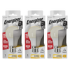 Energizer LED GLS B22 806lm 7.3W 2700K (Warm White) Dimmable Light Bulb - Pack of 3