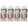 Energizer LED GLS B22 806lm 7.3W 2700K (Warm White) Dimmable Light Bulb - Pack of 4