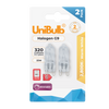 Shop for UniBulb Halogen G9 Capsule 320lm 40W 2800K (Warm White) - Pack of 2