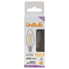 UniBulb LED Filament Candle E14 470lm 4W 2700K (Warm White) Light Bulb - Pack of 1