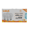 UniBulb LED GLS B22 470lm 4.2W 6500K (Daylight) Light bulb - Pack of 4
