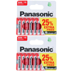 2x Panasonic Zinc Carbon AAA Batteries - Pack of 10 R03PANZINC10PK25% Pack of 20