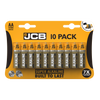 JCB AA Super Alkaline Batteries - Pack of 10