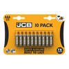 JCB AAA Super Alkaline Batteries - Pack of 10