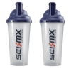2x Sci-Mx 500ml Protein Suppliment Shaker Bottle