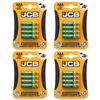 4x JCB AAA 650mAh Rechargeable Batteries - Pack of 4 RX03JCB650B4