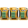 3x JCB AA 1200mAh Rechargeable Batteries - Pack of 4