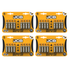 4x JCB AA Super Alkaline Batteries - Pack of 4+4