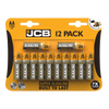 JCB AA Super Alkaline Batteries - Pack of 12