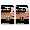 2x Duracell N/LR1 Alkaline Batteries, Pack of 2
