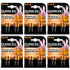 6x Duracell AAA Plus Batteries With Power Boost Actives - Pack of 4 6x Duracell AAA Plus Batteries With Power Boost Actives - Pack of 4