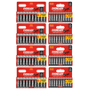 40x AA & 40x AAA Eveready Super Heavy Duty Zinc Batteries (80x Batteries)