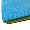 Microfibre Cloths 30 x 30cm - Pack of 5 (Red, Orange, Yellow, Green, Blue)