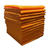 Microfibre Cloths (Orange) 30 x 30cm - Pack of 15