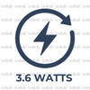 UniBulb LED GU10 345lm 3.6W 3000K (Warm White) Light bulb - Pack of 6