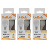 UniBulb LED Golf Ball E14 470lm 4.2W 3000K (Warm White) Light Bulb - Pack of 3 front