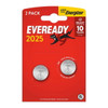 Eveready CR2025 Lithium Coin Batteries - Pack of 2