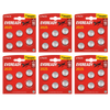 Eveready CR2025 Lithium Coin Batteries - Pack of 36