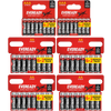 32x Eveready Super Heavy Duty AA & 16x AAA Zinc Batteries - (48x Batteries in total)