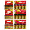 24x Eveready Gold AA & 24x AAA Alkaline Batteries - (48x Batteries in total)