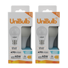 UniBulb LED GLS B22 470lm 4.2W 6500K (Daylight) Light bulb - Pack of 2 front