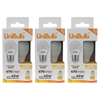 UniBulb LED Golf Ball E27 470lm 4.2W 2700K (Warm White) Light Bulb - Pack of 3 front