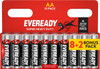 20x AA & 20x AAA Eveready Super Heavy Duty Zinc Carbon Batteries (40x Batteries)