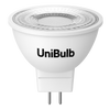 UniBulb LED MR16 GU5.3 345lm 3.4W 4000K (Cool White) Light Bulb - Pack of 8