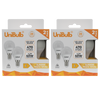 2x UniBulb LED Golf Ball E14 470lm 4.2W 3000K (Warm White) Light Bulb - Pack of 2 bulb