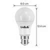 UniBulb LED GLS B22 1521lm 12.6W 6500K (Daylight) Light Bulb - Pack of 1 dimensions