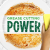 Offers the power to cut through grease